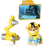 Figurina Rubble cu lumini Patrula Catelusilor Patrula Marina