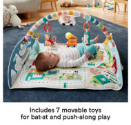 Centru de activitati si covoras de joaca 2-in-1 Fisher-Price