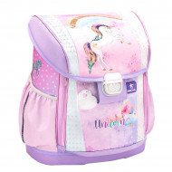 Ghiozdan scoala echipat Belmil Customize me - Unicorn Curcubeu