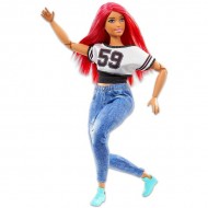 Papusa Barbie Made To Move flexibila dansatoare - Complet Articulata