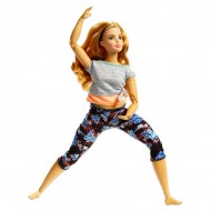 Papusa Barbie Made To Move flexibila Yoga - Complet Articulata
