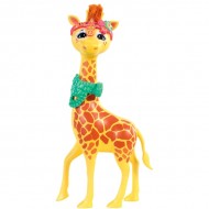 Papusa Girafa Gillian şi figurina Pawl EnchanTimals