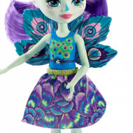 Papusa Patter Peacock cu figurina Flap EnchanTimals