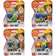 Set 2 Figurine Sam Pompierul - Sam si Mike