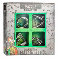 Set 4 piese Metal Brain Puzzles Junior