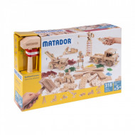 Set de constructie din lemn 318 piese Matador Explorer