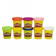 Set mini plastilina cu 8 culori Play-Doh