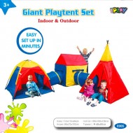 Set trei corturi pentru copii cu doua tunele iPlay