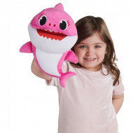 Jucarie de plus interactiva Baby Shark care canta - mama rechin