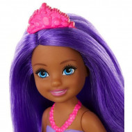 Papusa Barbie Chelsea Dreamtopia sirena mov