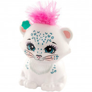 Papusa Sybill Snow Leopard si figurina Flake EnchanTimals