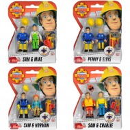 Set 2 Figurine Sam Pompierul - Sam si Norman