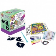 Set creativ Crayola Glitter Dots - Cutia cu surprize