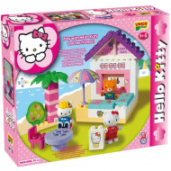 Set de cuburi Terasa cu inghetata Hello Kitty Unico