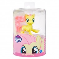 Figurina Fluttershy My Little Pony dimensiune 7 cm, in cutie