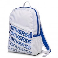 Ghiozdan Speed backpack alb cu albastru Converse