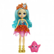 Papusa Staria Starfish si figurina Beamy Enchantimals Royal Ocean Kingdom