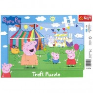 Puzzle Peppa Pig 15 piese