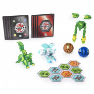 Set 4 Bakugan Armored Alliance Baku-Gear figurine Howlkor Ultra si Eenoch Ultra