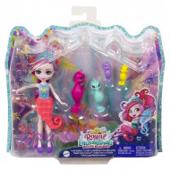 Set de joaca Sedda Seahorse si familia de caluti de mare Enchantimals Royal Ocean Kingdom