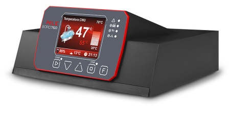 Controler centrala pe peleti BRAGER PELE BORD 760 (cu 4 senzori pentru 3 pompe, 1 vana, 2 snec, 1 ventilator)