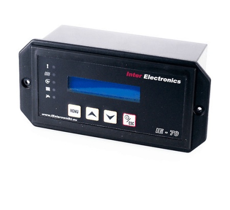 Controler centrala cu arzator IE70v1 T4 (cu 2 senzori, pentru pompa IC, ventilator si snec)