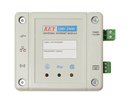 Modul internet UMI-2NW (pentru controlere P.W. KEY)