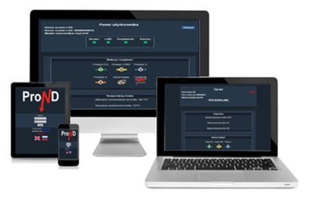 Modul internet LAN MI-95 (pentru controlere PROND)