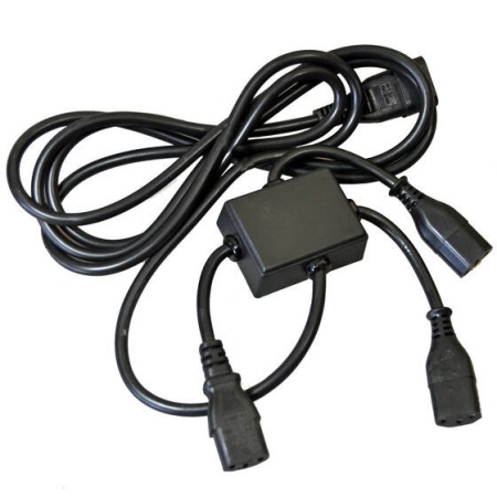 Cablu distribuitor 3 ieșiri cu mufa C13 / C14
