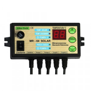 Controler panouri solare MR04 SOLAR (2senzori, 2pompe)