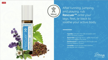 Blend din uleiuri esentiale pentru copii Rescuer, kids collection, 10 ml doTerra - pentru activititati sportive