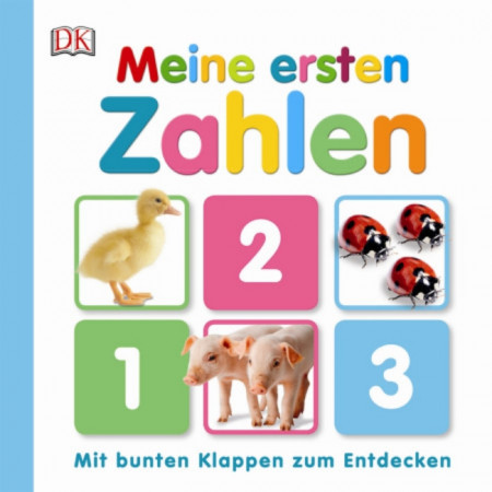 Carte in limba germana, primele mele numere, Meine ersten Zahlen, dK