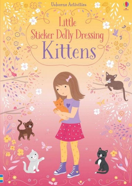 Little sticker dolly dressing kittens, usborne