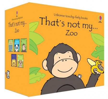 Pachet de 5 cărți senzoriale, That’s not my...zoo boxset, usborne