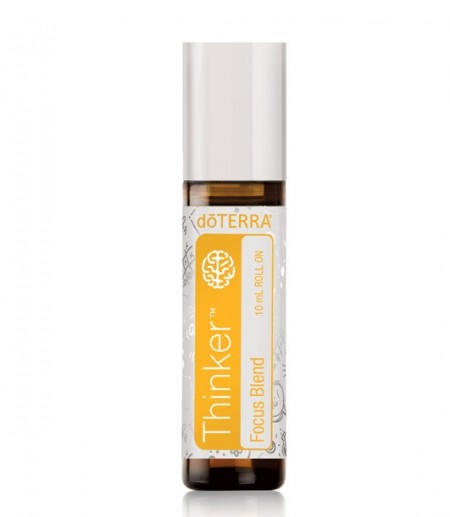 Thinker touch, roll-on cu uleiuri esențiale pentru copii, pentru motivare, focus, concentrare, 10ml, doterra