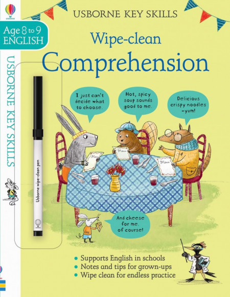 Wipe-Clean Comprehension 8-9, USBORNE