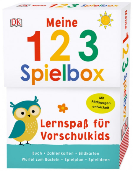 Carduri in limba germana, Meine 123-Spielbox, dK, 5+