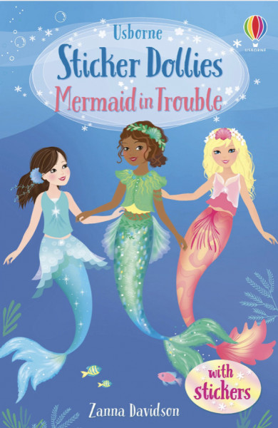 Sticker dollies Mermaid in Trouble, Usborne, 5+