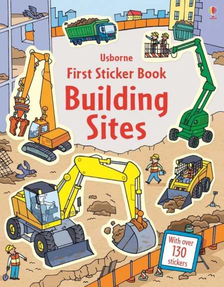Building sites first sticker book