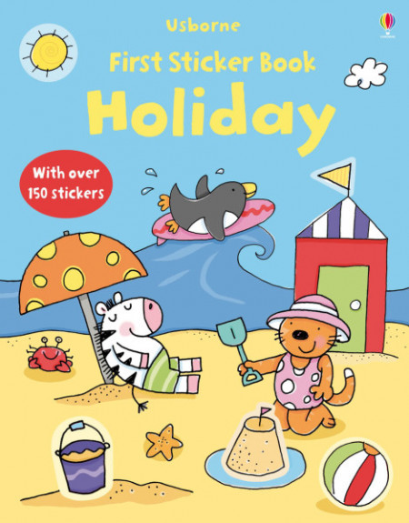Holiday Sticker book, 3+, Usborne
