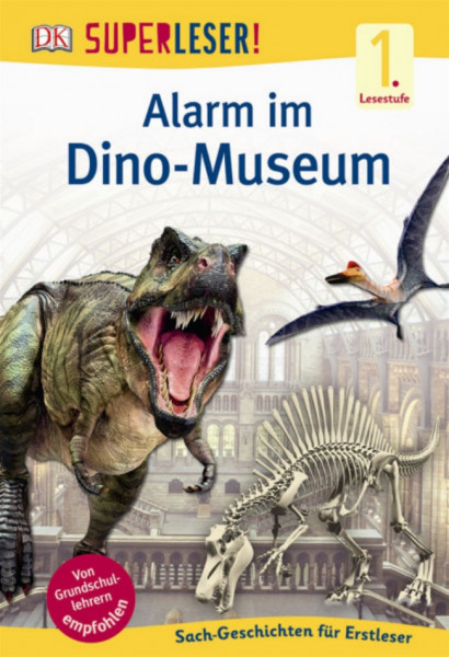 Carte in limba germana, Alarma in muzeul dinozaurilor, Alarm im Dino-Museum, DK, 6+