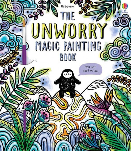 Carte magica de pictat doar cu apa, Unworry magic paint, usborne