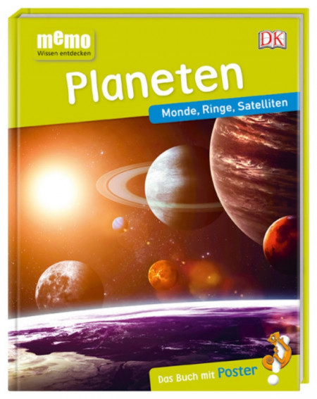 Descoperiti planetele, memo Wissen entdecken, Planeten, dk, 8+