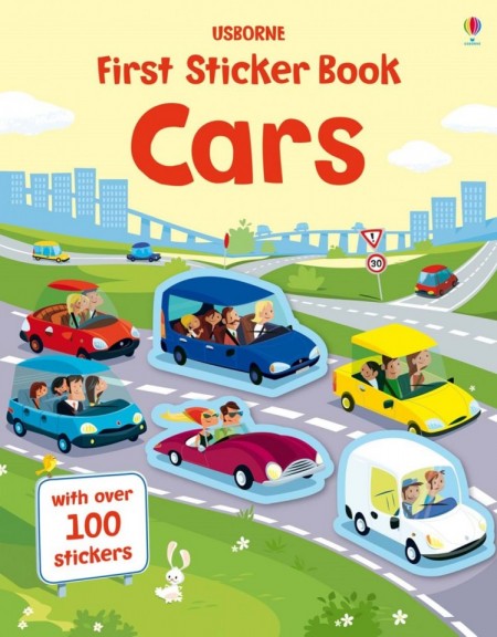 First sticker book cars