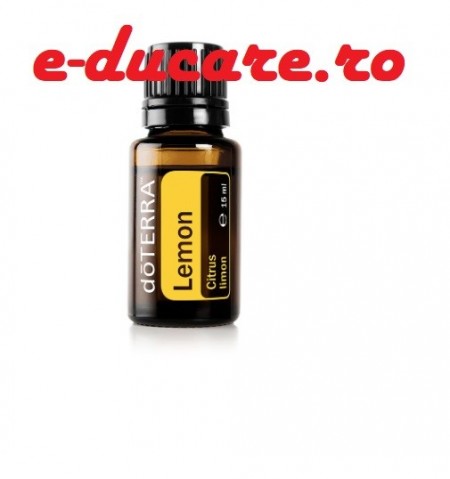 Ulei esential lemon, Lamaie Citrus limon, purifiant, energizant, digestiv, doterra, 15ml