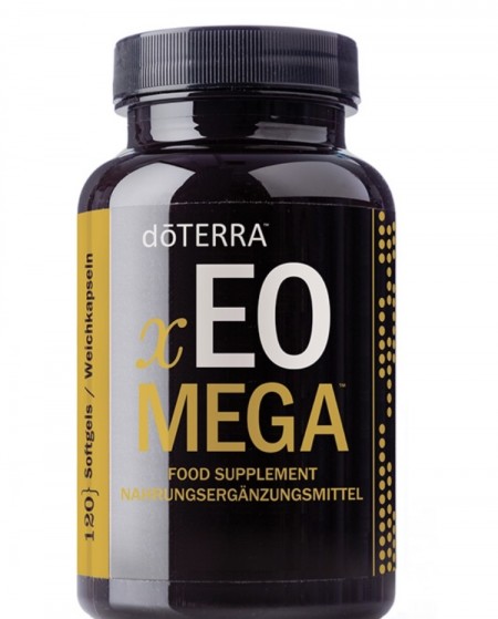 XEO Mega Essential Oil Omega Complex, 120 capsule moi cu uleiuri esentiale si continut de omega, llv, lifelong vitality, doterra