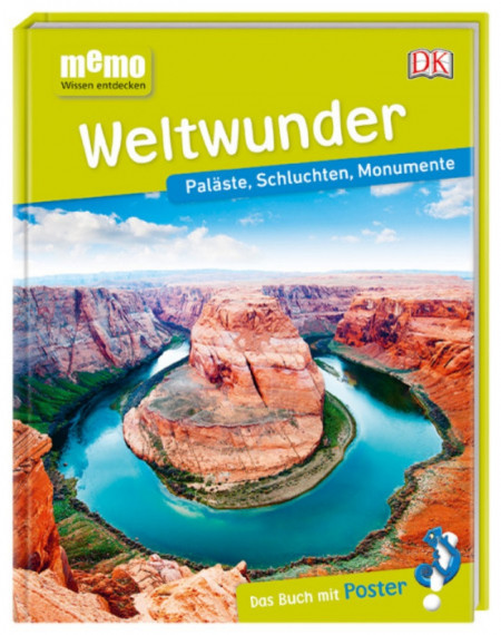 Carte in limba germana, Minunile lumii, memo Wissen entdecken, Weltwunder, DK, 8+