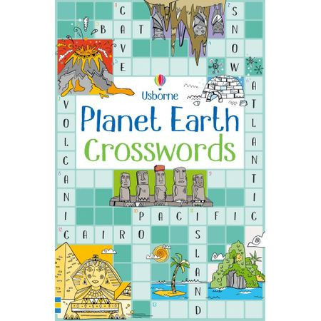 Carte "Planet earth crosswords", 6 ani+, Usborne