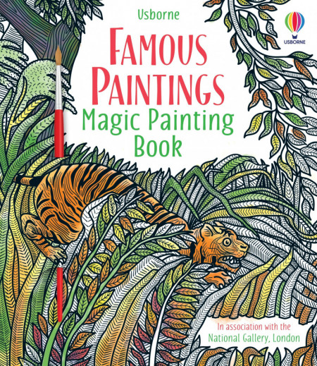 Famous Paintings Magic Painting Book, Rosie Dickins, Usborne