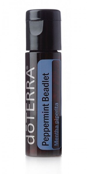 Peppermint beadlets, mini capsule cu ulei esential de menta, doterra